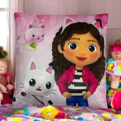 Coussin Gabby's Dollhouse 38 cm (Impression recto verso) - Vente gr...