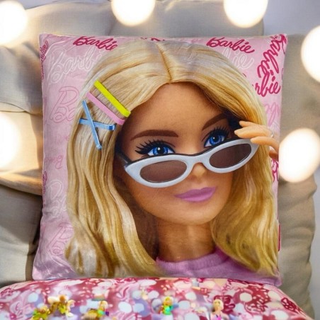 Coussin Barbie 38 cm (Impression recto verso) - Vente grossiste.fr