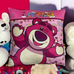 Coussin Lotso Disney 38 cm (Impression recto verso) - Vente grossis...