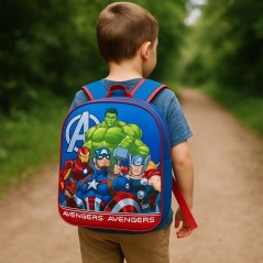 Sac à dos Avengers Marvel en 3D - Vente grossiste.fr