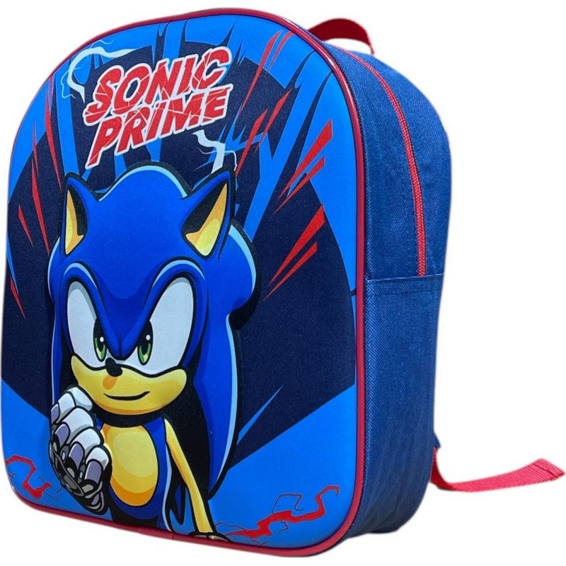 Sac à dos sonic en 3D - Vente grossiste.fr