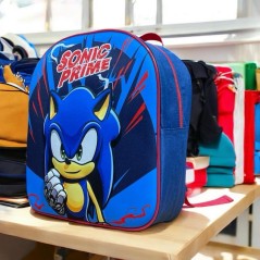 Sac à dos sonic en 3D - Vente grossiste.fr