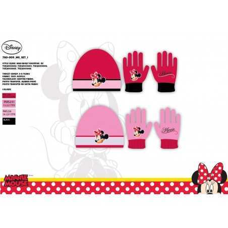 Minnie Disney Mütze und Handschuhe Set - vente-grossiste.fr