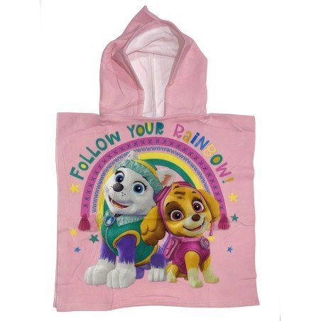 Felpa con cappuccio Paw Patrol Swim Poncho - vente grossiste.fr
