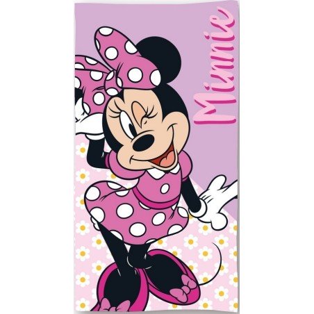 Minnie Disney beach towel or bath towel - vente-grossiste.fr
