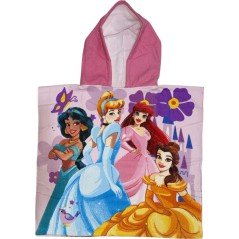 Poncho de bain Princess Disney à capuche - Vente grossiste.fr