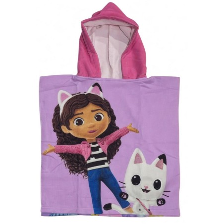 Poncho da bagno con cappuccio Gabby's Dollhouse