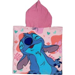 Felpa con cappuccio Stitch Disney Swim Poncho - vente grossiste.fr