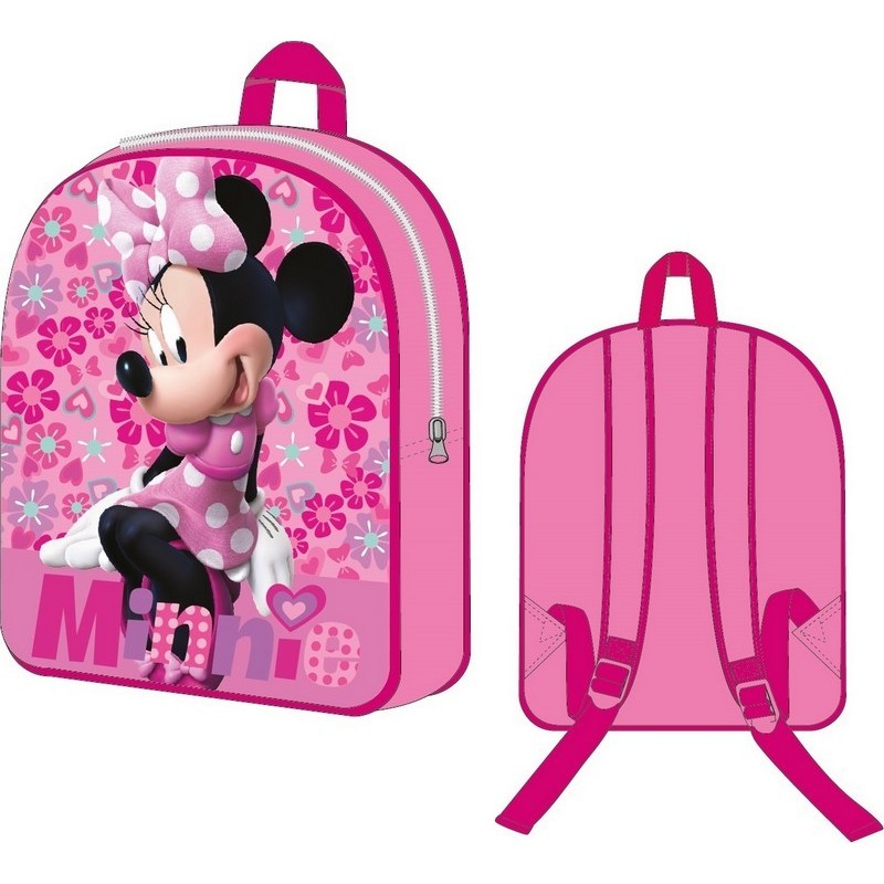 Sac à dos Minnie Disney 30 cm - Vente grossiste.fr