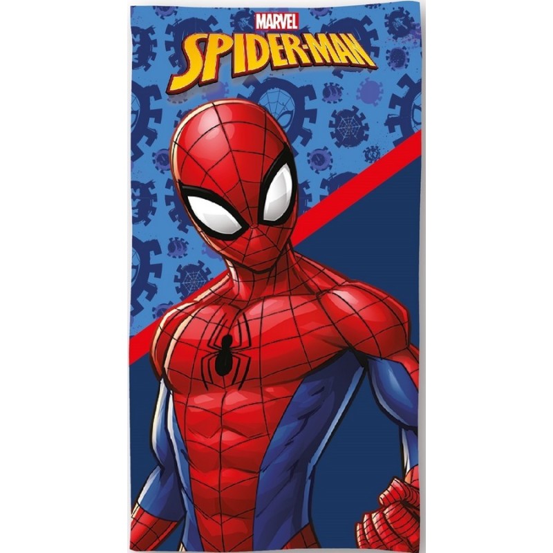 Baumwoll-Spider-Man-Strandtuch - vente-grossiste.fr