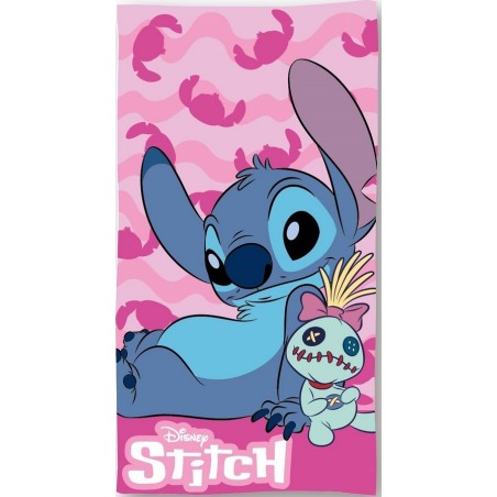 Stitch Disney Strandtuch oder Badetuch Baumwolle - vente-grossiste.fr