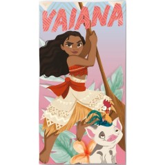 Toalla de playa Vaiana Disney de algodón - vente-grossiste.fr