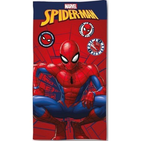 Spiderman Cotton beach towel - vente-grossiste.fr