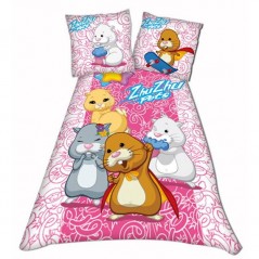 ZHU ZHU PETS - Parure de lit Pink - Vente grossiste.fr