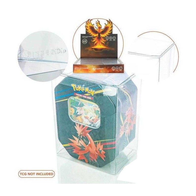 CRYSTAL BOX PROTECTION POUR POKEBOX "STANDARD" (X12) - New discount...