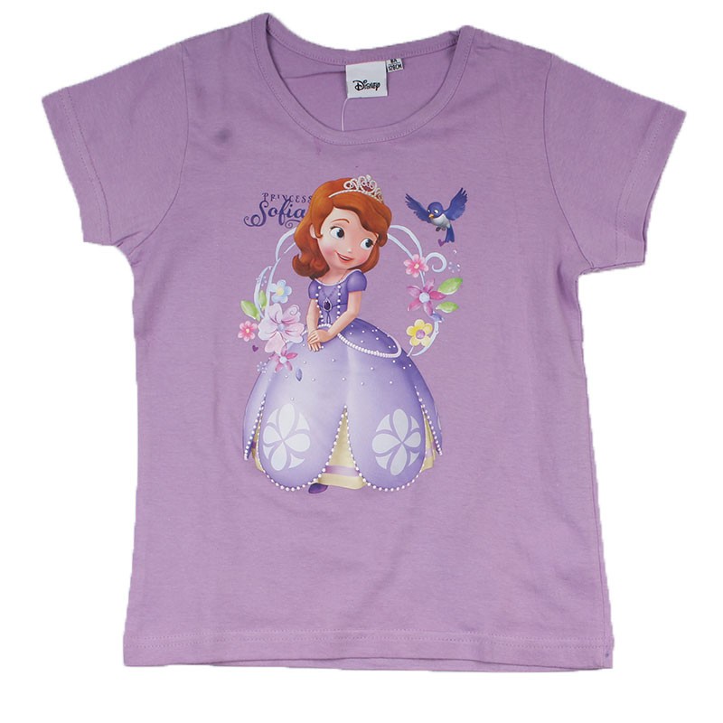 Maglietta a maniche corte della principessa Sofia - New discount.com