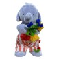 Elefante Humphreys Corner Oso Dorado Elefante de Peluche Ramo de Flores