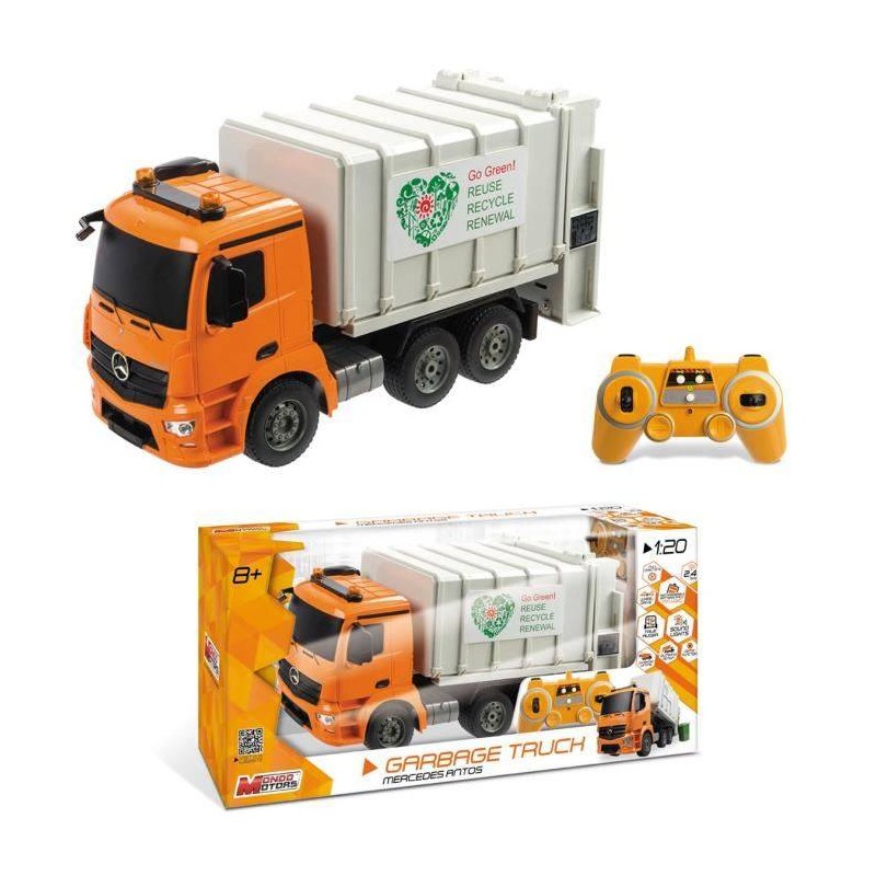 Vehículo radiocontrolado Mercedes Arocs a escala 1/20 -New discount...