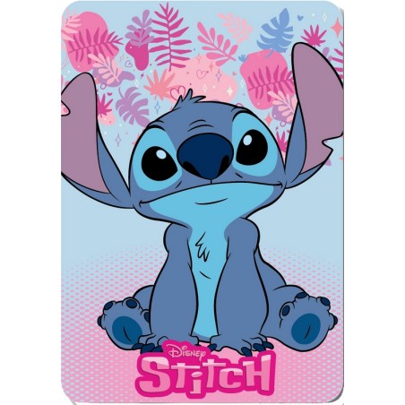 Plaid Polaire Stitch Disney - Vente grossiste.fr