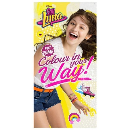 Beach towel microfiber Soy Luna - vente-grossiste.fr
