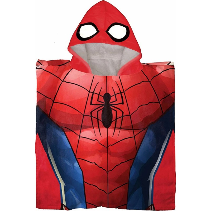 Poncho de bain Spider-Man à capuche - New discount.com