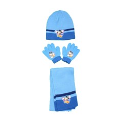 Set 3 pièces Bonnet + écharpe + gants Mickey Disney -New discount.com