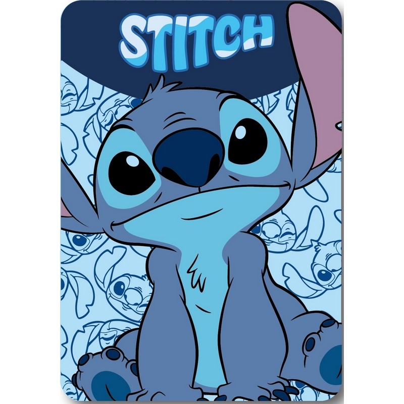 Plaid Polaire Stitch Disney - New discount.com