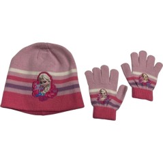 Set 2 Stück Frozen Disney Mütze und Handschuhe The Snow Queen - 780...