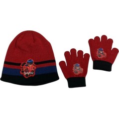 Set Gants Bonnet Miraculous - Ladybug - vente grossiste.fr