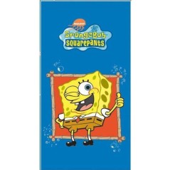 Drap de plage ou drap de bain Bob l'Eponge - New discount.com