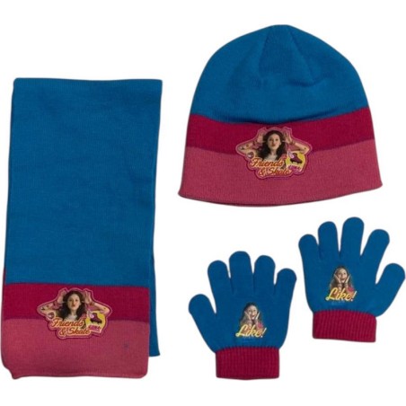 Set 3 piezas Bonnet + bufanda + guantes Soy Luna - vente-grossiste.fr