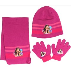 Set 3 pièces Bonnet + écharpe + gants Soy Luna disney - New discoun...