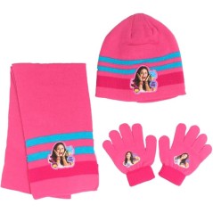 Set 3 pièces Bonnet + écharpe + gants Soy Luna disney - New discoun...