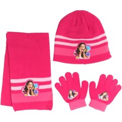 Set 3 pièces Bonnet + écharpe + gants Soy Luna disney - New discoun...