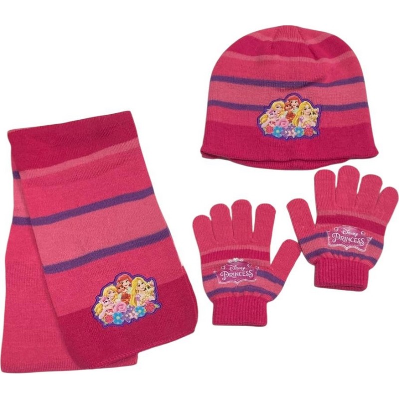 Set 3 Stück Mütze + Handschuhe + Schal Princess Pets 780-243 - New ...