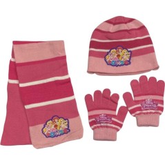 Set 3 Stück Mütze + Handschuhe + Schal Princess Pets 780-243 - New ...