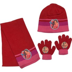 Prinzessin 3-teilige Motorhaube + Schal + Handschuhe Prinzessin Ele...