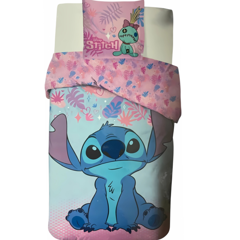 Juego de funda nórdica Stitch en algodón -New discount.com