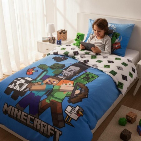 Juego de funda de colcha Minecraft