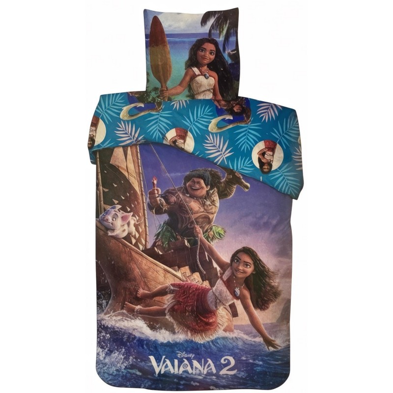 Parure housse de couette Vaiana En coton - New discount.com