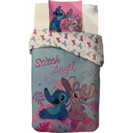 Stitch duvet cover set In cotton, New discount.com, Nouveautés chez...