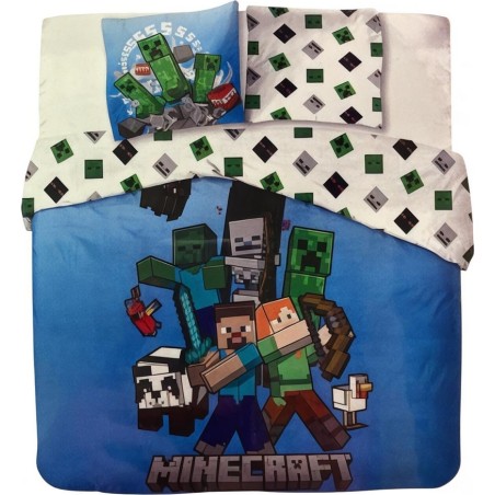 Minecraft Dekbedovertrek Bettbezug - New discount.com