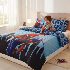 Parure de lit Spiderman 2 Personnes en coton - New discount.com