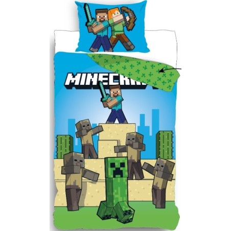 Juego de funda de colcha Minecraft -New discount.com