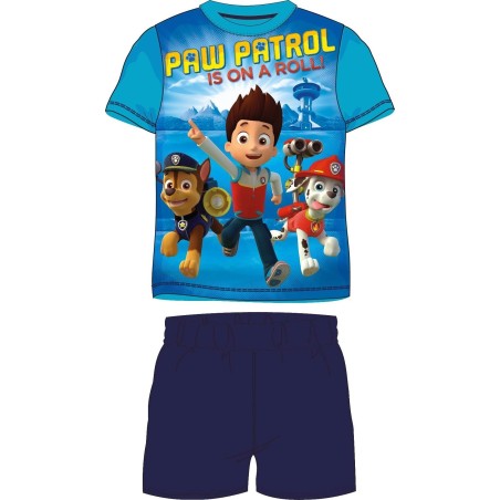 Camiseta + conjunto Paw Patrol corto