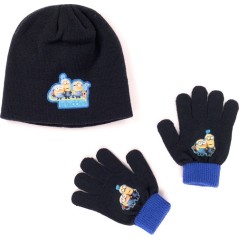 Set 2 pieces Minions hat and gloves Minions, New discount.com, Nouv...