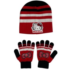 Set Bonnet et Gants Hello Kitty -780-025 - New discount.com