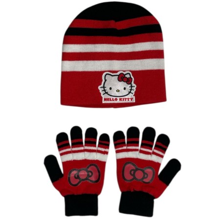 Set Bonnet et Gants Hello Kitty -780-025 - New discount.com