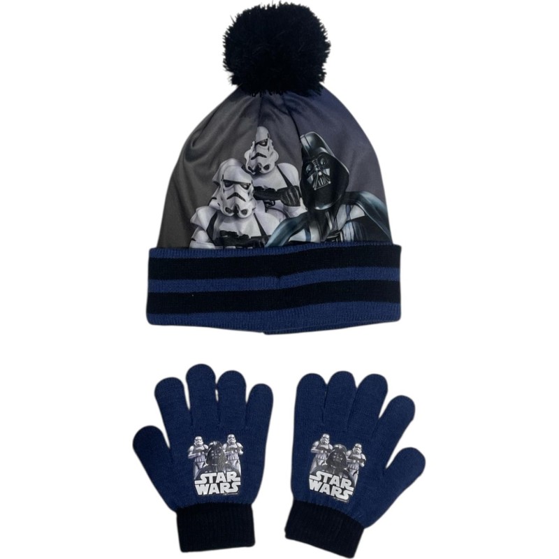 Set 2 pièces Star Wars bonnet et gants Star Wars - New discount.com