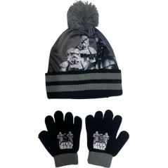 Set 2 pièces Star Wars bonnet et gants Star Wars - New discount.com
